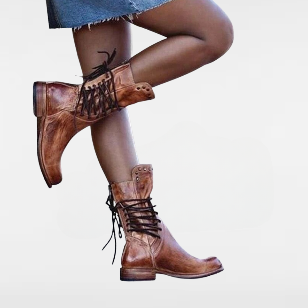 WYNONA | RUSTIKALE VINTAGE-LEDERSCHUHE