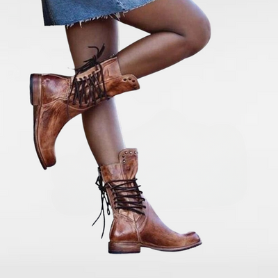 WYNONA | RUSTIKALE VINTAGE-LEDERSCHUHE