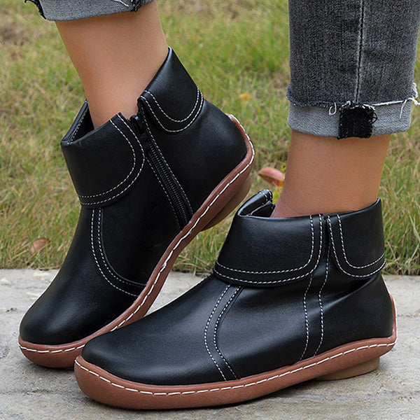 Minerva - Damen Klassische Rutschfeste Stiefeletten