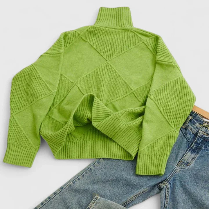 Adryssell™ | Bequemer Rollkragenpullover