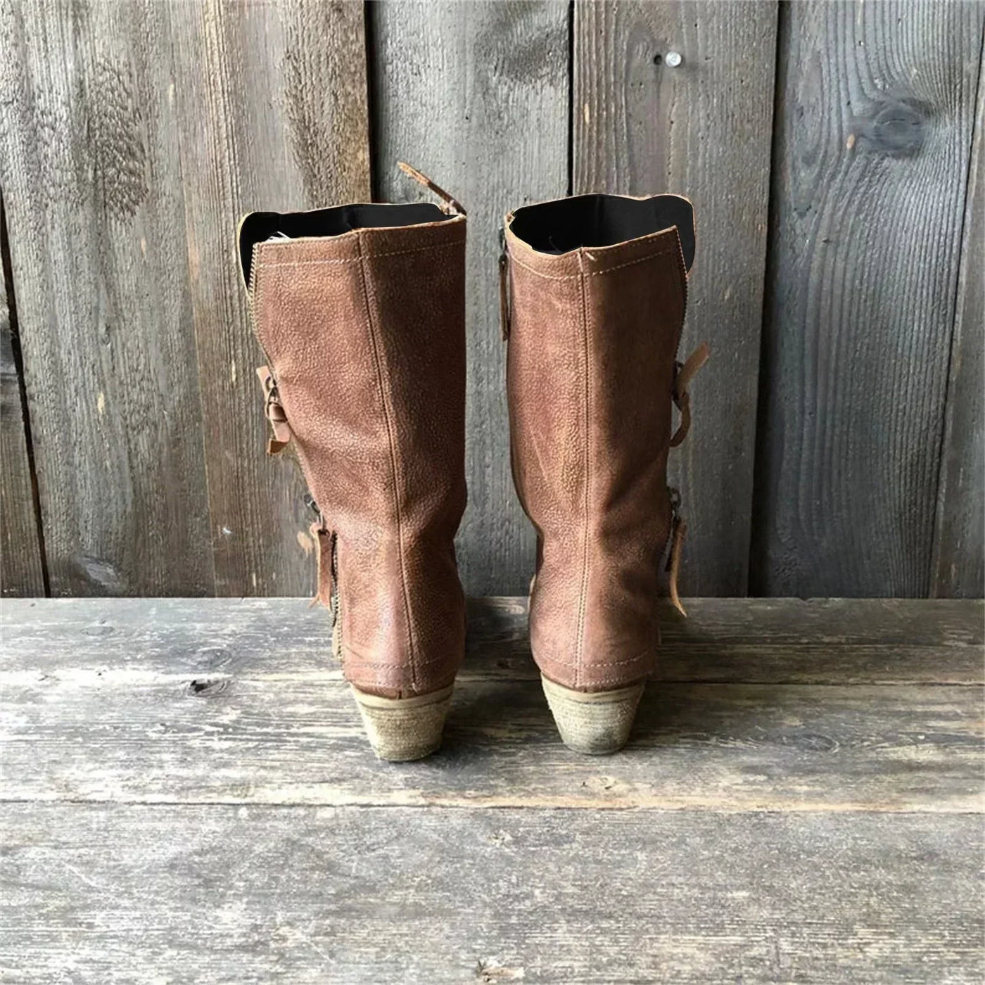 Nordglanz | Elegante Herbststiefel mit Fleecefutter & Regenschutz