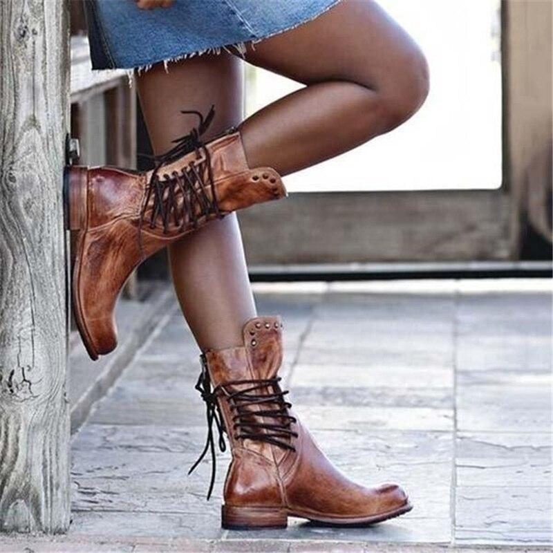 WYNONA | RUSTIKALE VINTAGE-LEDERSCHUHE