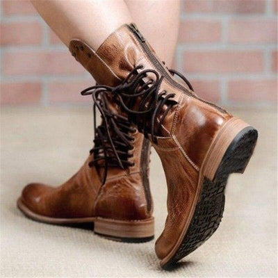WYNONA | RUSTIKALE VINTAGE-LEDERSCHUHE