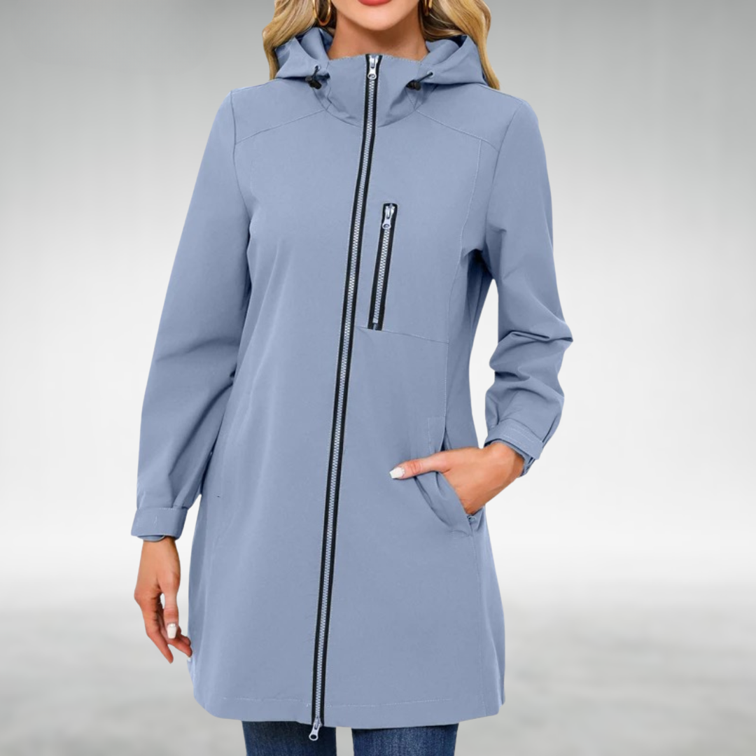 Helen™ - Damen Wasserdichte Lange Jacke
