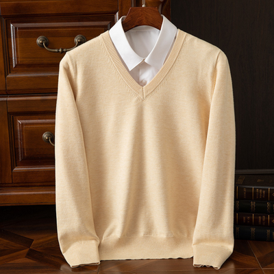 Bexford™ | Pure Wollmischung V-Ausschnitt Pullover für Herren
