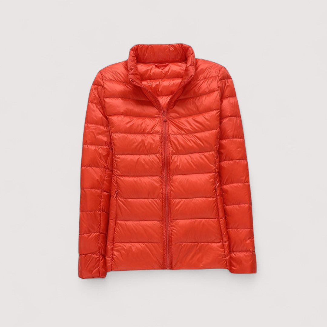 Cristine™ | Neue Ultraleichte Jacke Mit Weißen Entenfedern