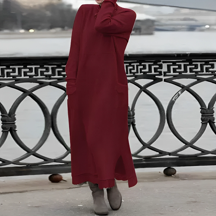 Greta | Bequemes Herbst/Winter-Kleid