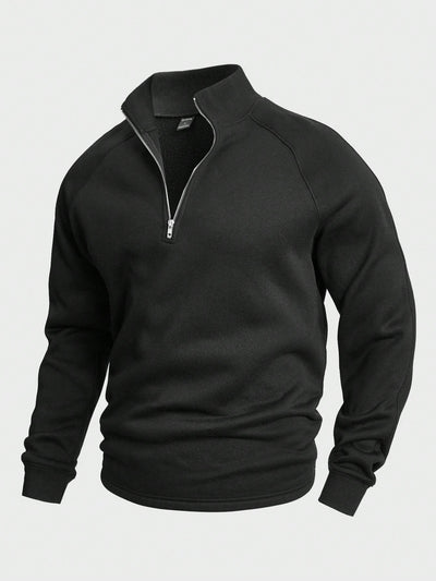 Anthony™ | Lässiger Halbzip-Pullover