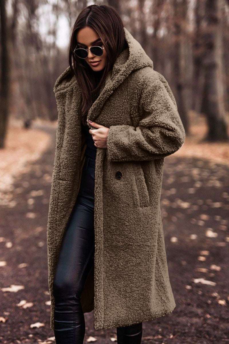 Franzine | Fleece Daunenjacke