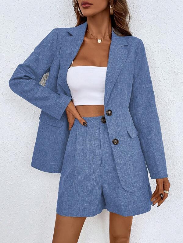 Sania - Französischer Blazer-Anzug