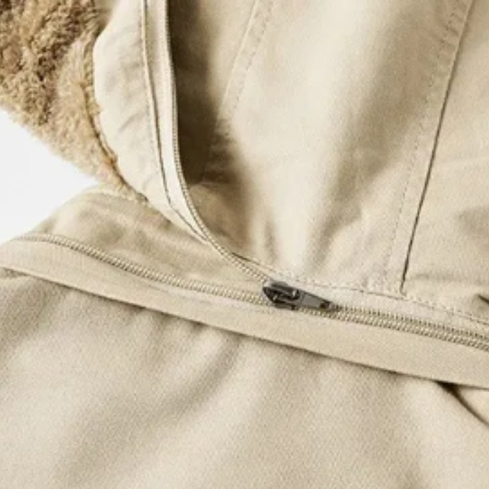 Elegante Premium-Winterjacke mit Fütterung