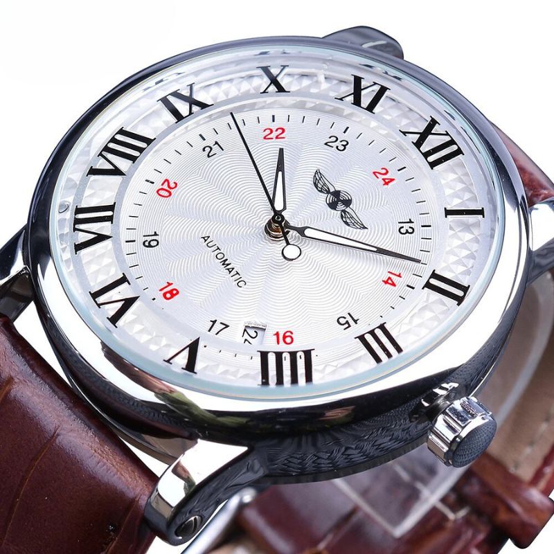 Mode Luxus Leder Vollautomatisches Uhr™ - Olsen & Olsen