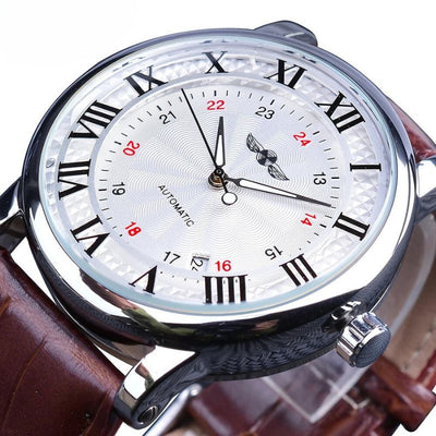 Mode Luxus Leder Vollautomatisches Uhr™ - Olsen & Olsen