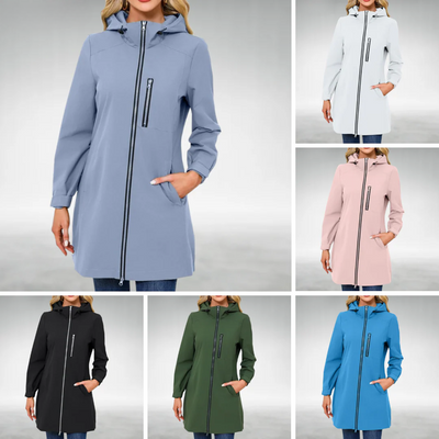Helen™ - Damen Wasserdichte Lange Jacke