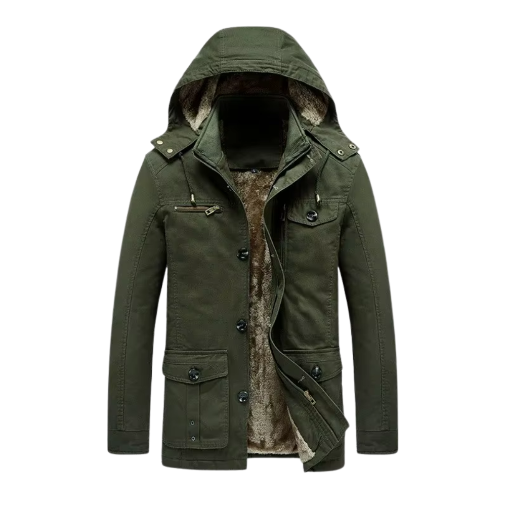 Elegante Premium-Winterjacke mit Fütterung