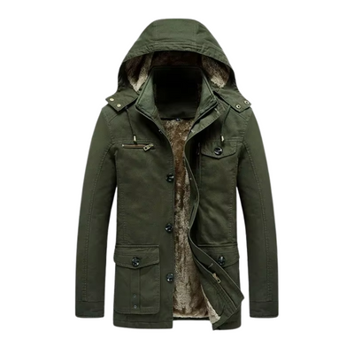 Elegante Premium-Winterjacke mit Fütterung