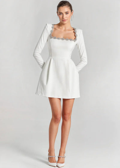 Willow™ | Samt Mini Kleid