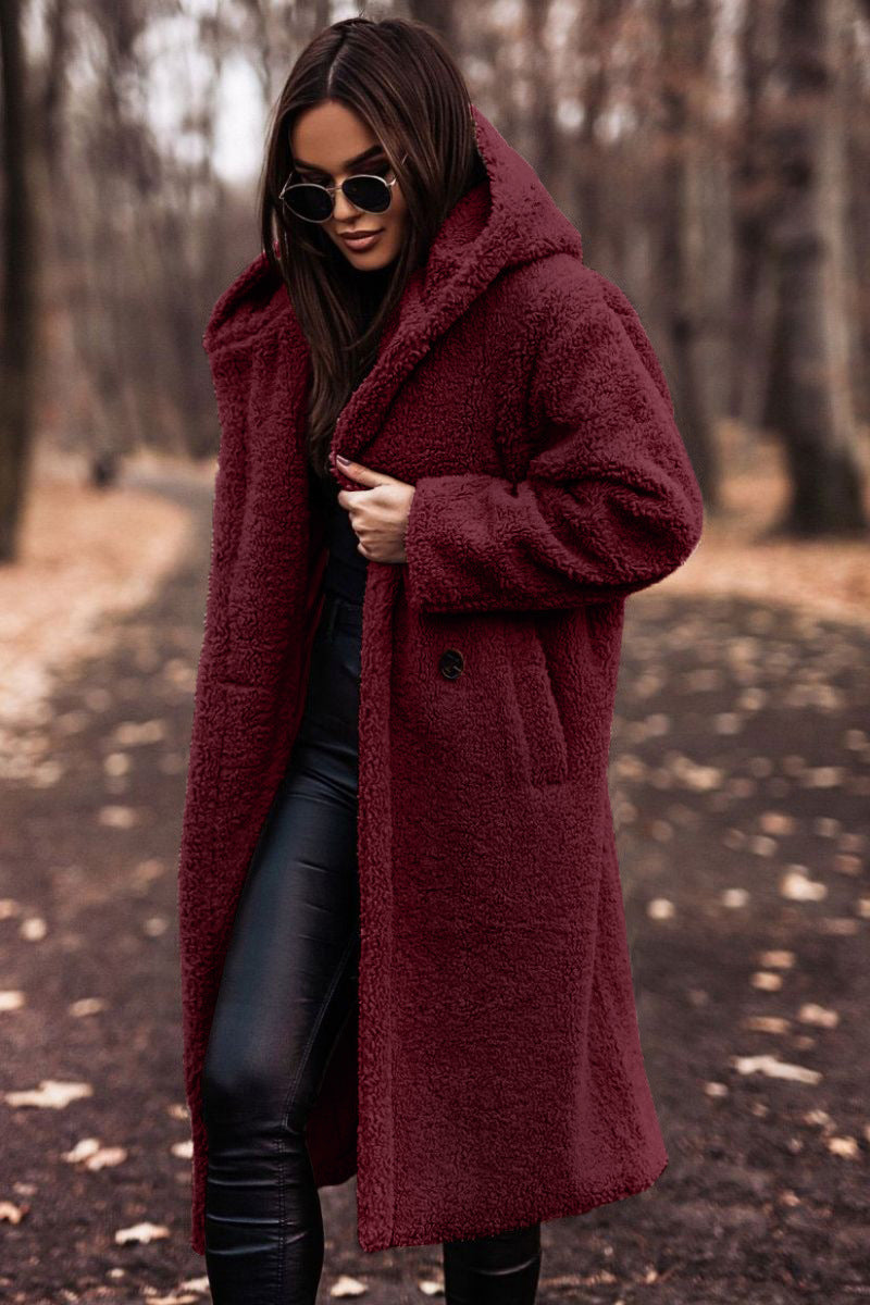 Franzine | Fleece Daunenjacke
