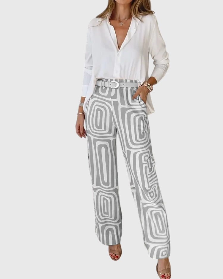 Emilia™ | Stilvolle Hosen + Kostenloses Shirt und Gürtel