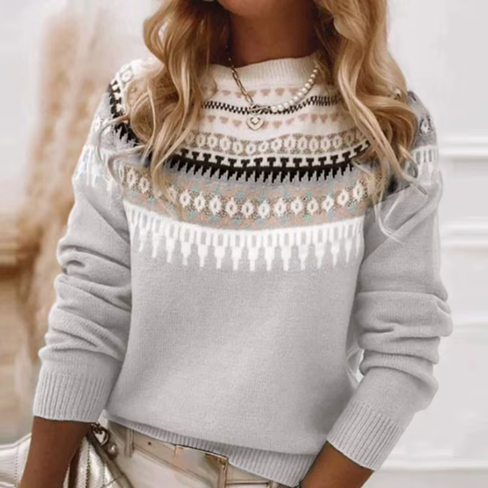 Damenpullover - Gemütliches Strickdesign für stilvollen Winterkomfort