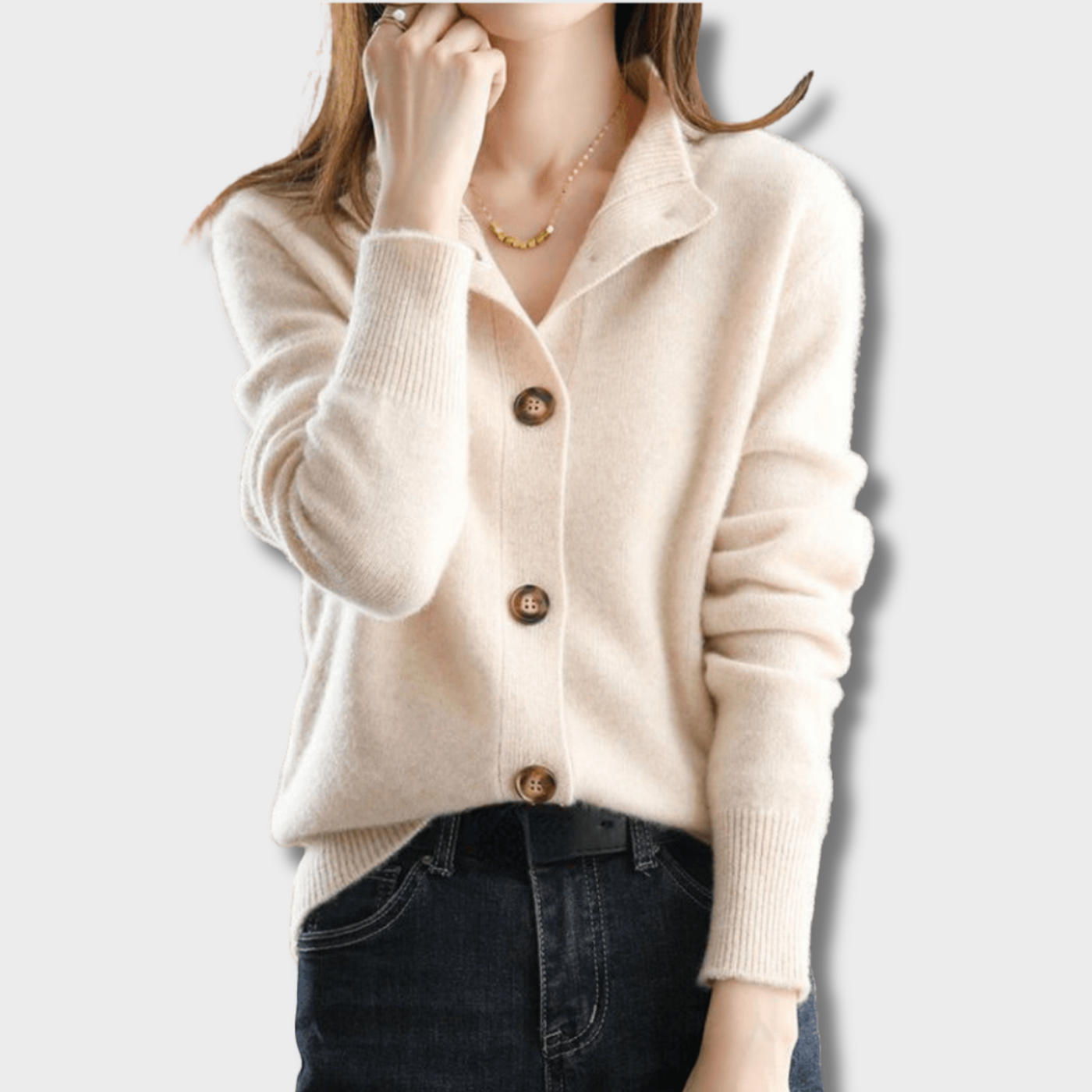 Anny - Luxuriöser Strickcardigan