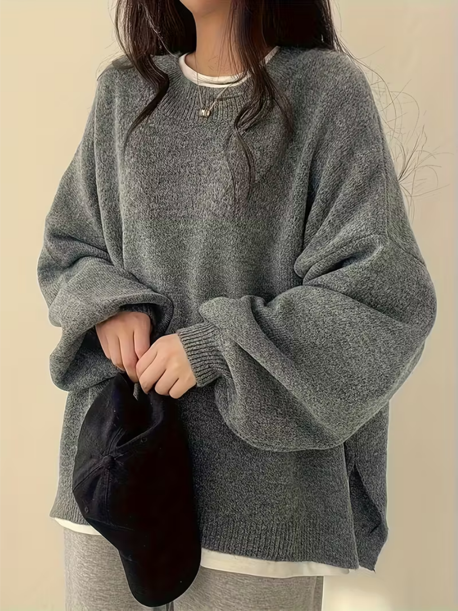 Sarela | Warmer und Bequemer Oversized Damenpullover