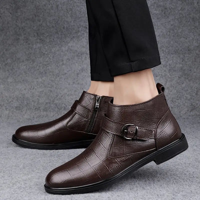 Jameson | Leder Rangerstiefel