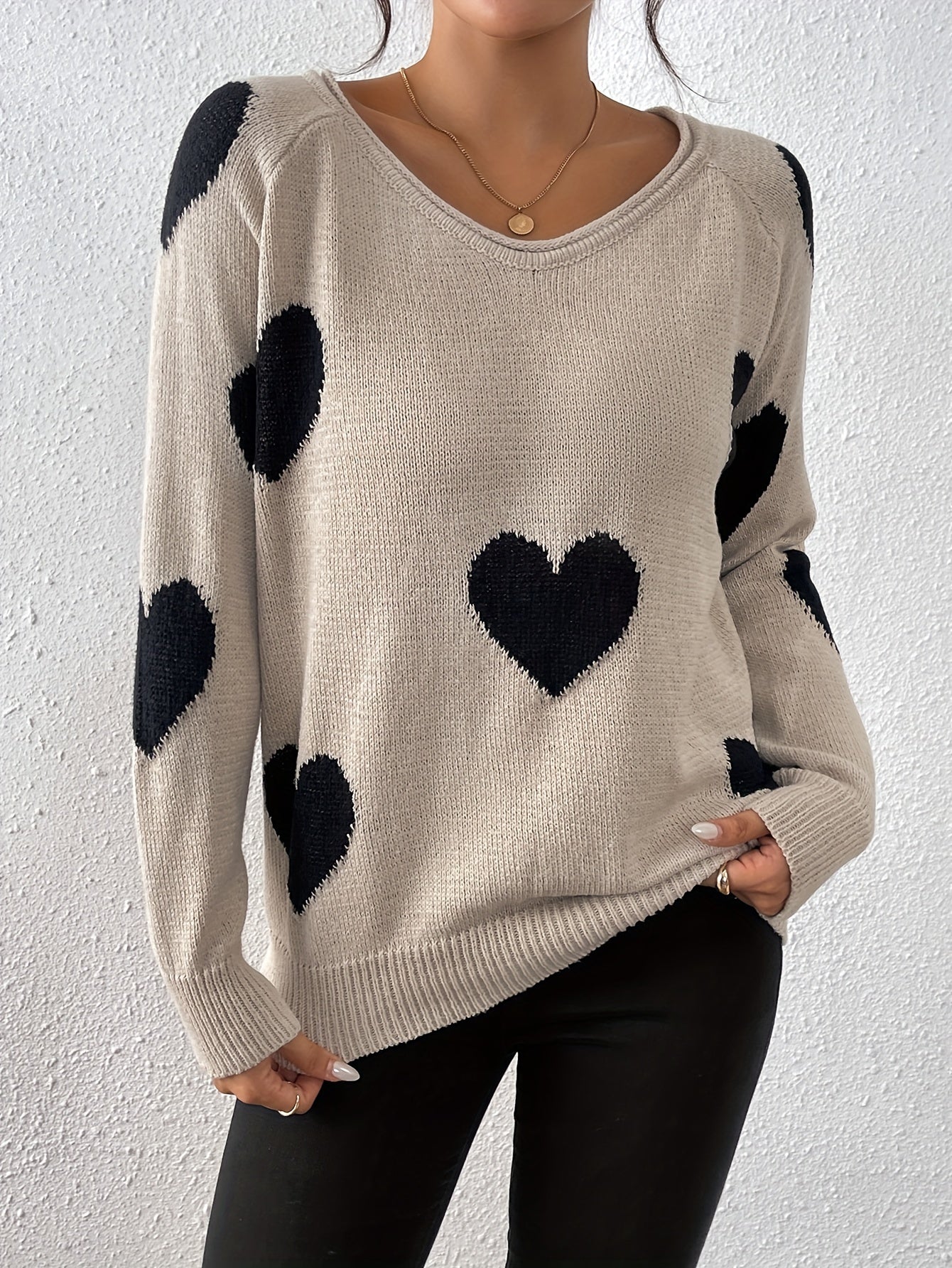 Lory | Eleganter Pullover mit langen Ärmeln