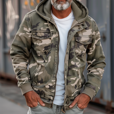 Sulan - Camouflage Mehrfach-Taschenjacke