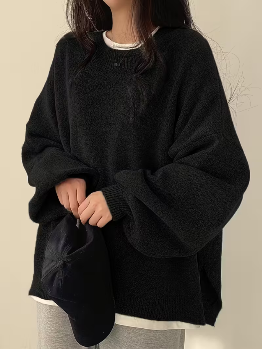 Sarela | Warmer und Bequemer Oversized Damenpullover