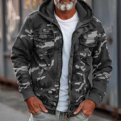 Sulan - Camouflage Mehrfach-Taschenjacke