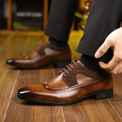 Alexander - Prescott Leder Schnürschuhe