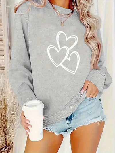 Herz der Liebe Pullover | Gemeinsam gegen Brustkrebs