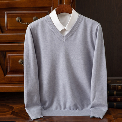 Bexford™ | Pure Wollmischung V-Ausschnitt Pullover für Herren