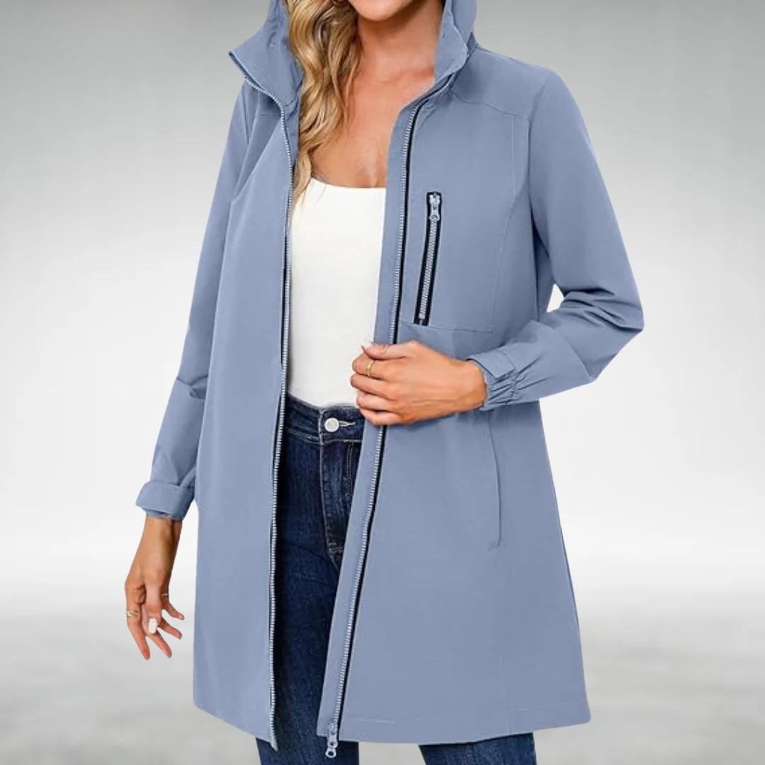 Helen™ - Damen Wasserdichte Lange Jacke