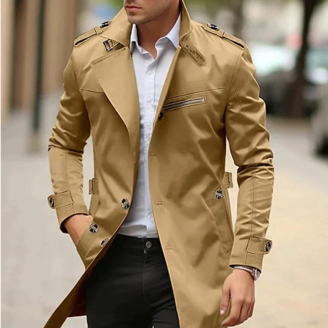 Klassischer Trenchcoat