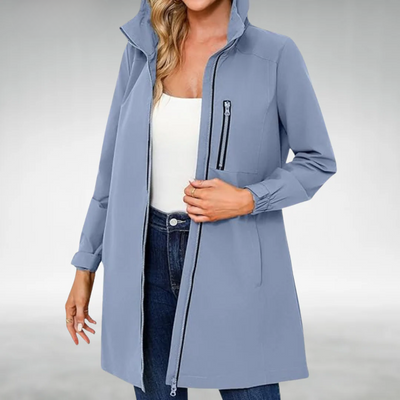 Helen™ - Damen Wasserdichte Lange Jacke