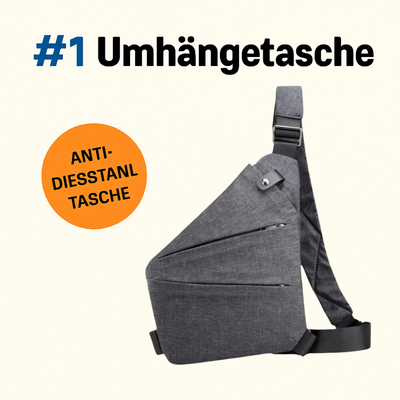 Umhängetasche - Anti Diebstahl
