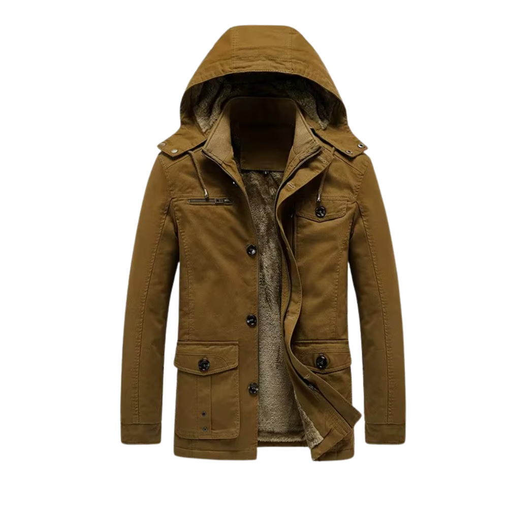Elegante Premium-Winterjacke mit Fütterung