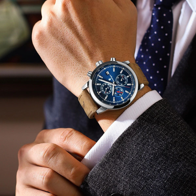 Trendiges Luxuriöses Herrenarmbanduhr™ Olsen & Olsen