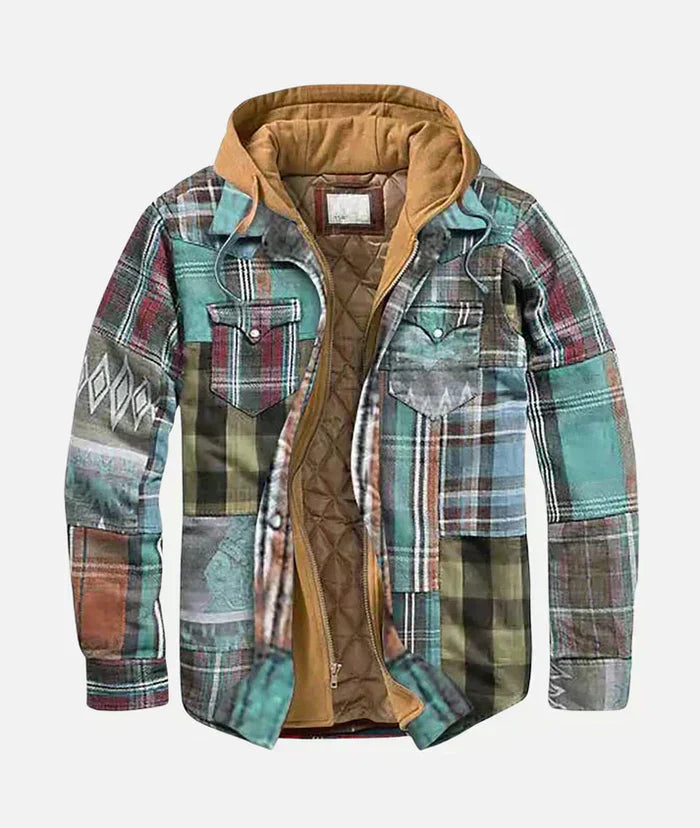 Ewoud | Patchwork Karo Jacke