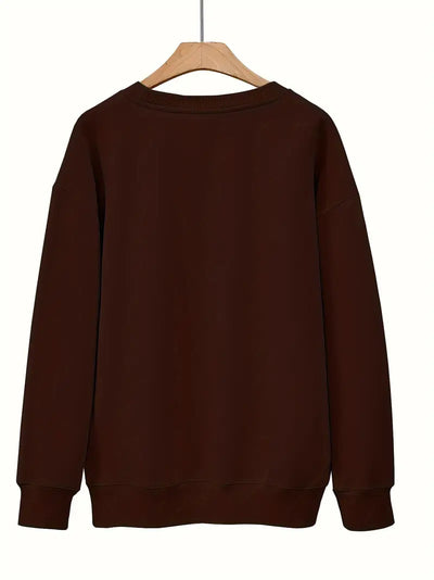 Liebe und Frieden Pullover | Gemeinsam gegen Brustkrebs