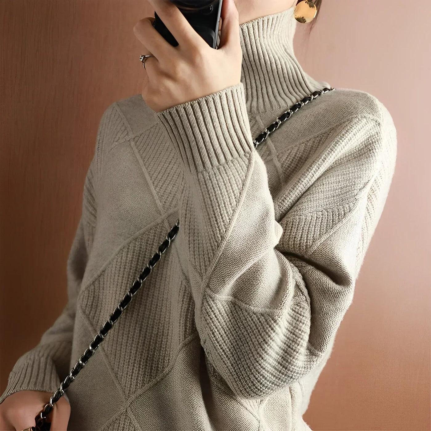 Dahlie | Gemütlicher Lotus-Pullover