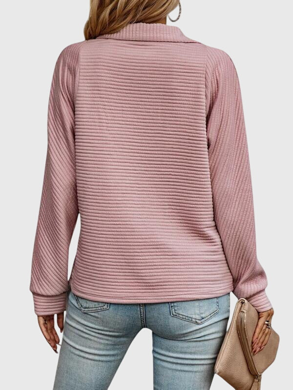 Molly | Eleganter Half-Zip Pullover