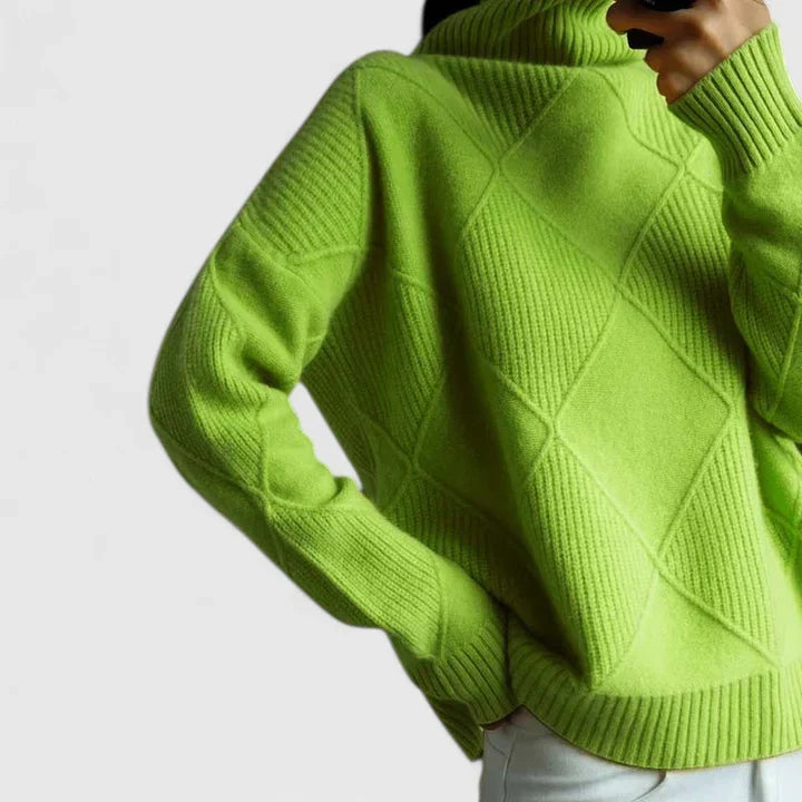 Adryssell™ | Bequemer Rollkragenpullover