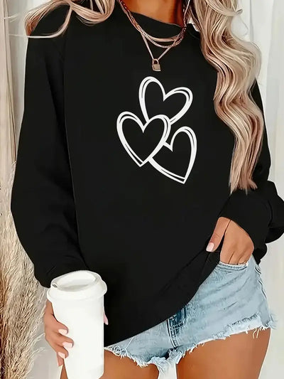 Herz der Liebe Pullover | Gemeinsam gegen Brustkrebs