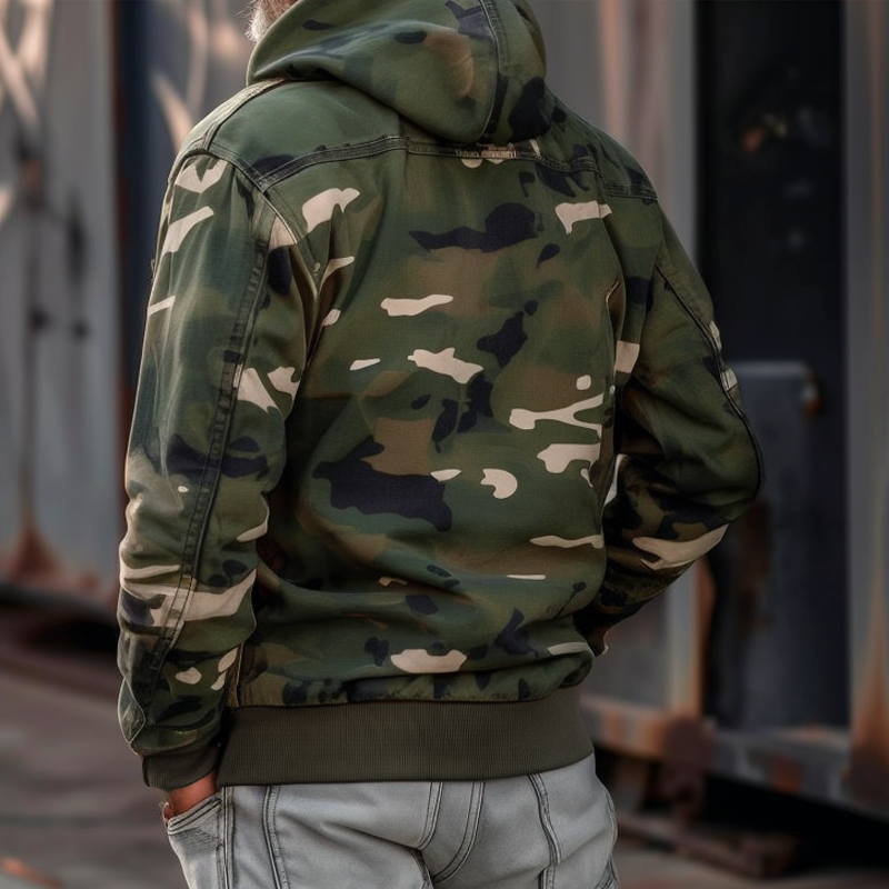 Sulan - Camouflage Mehrfach-Taschenjacke
