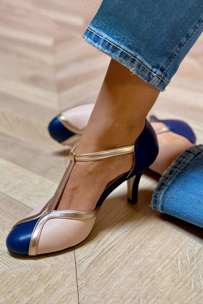 Laya™ | Schuhe mit runder Zehenform, T-Riemen, Farbenfroh und Bequem