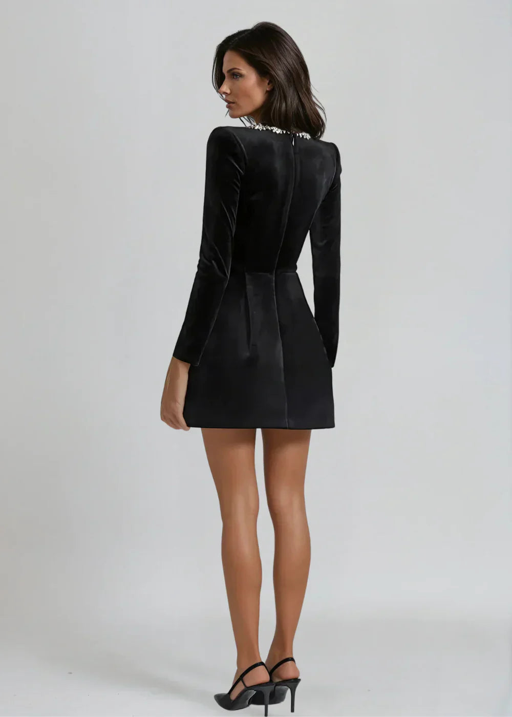 Willow™ | Samt Mini Kleid