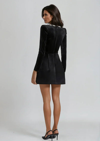 Willow™ | Samt Mini Kleid